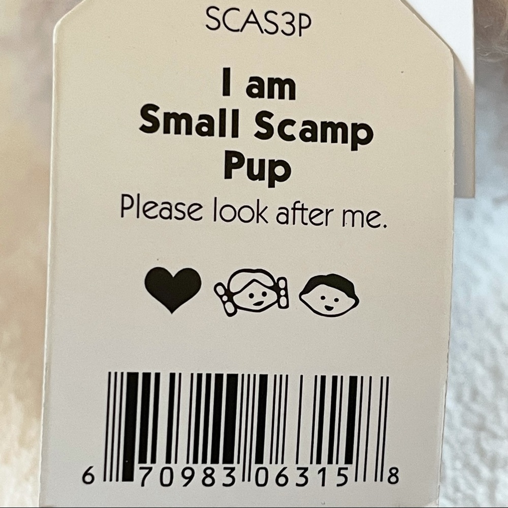 NWT Retired JellyCat Small Scamp Pup, Plush Puppy Dog, Stuffed Animal, Stuffie - Picture 8 of 8